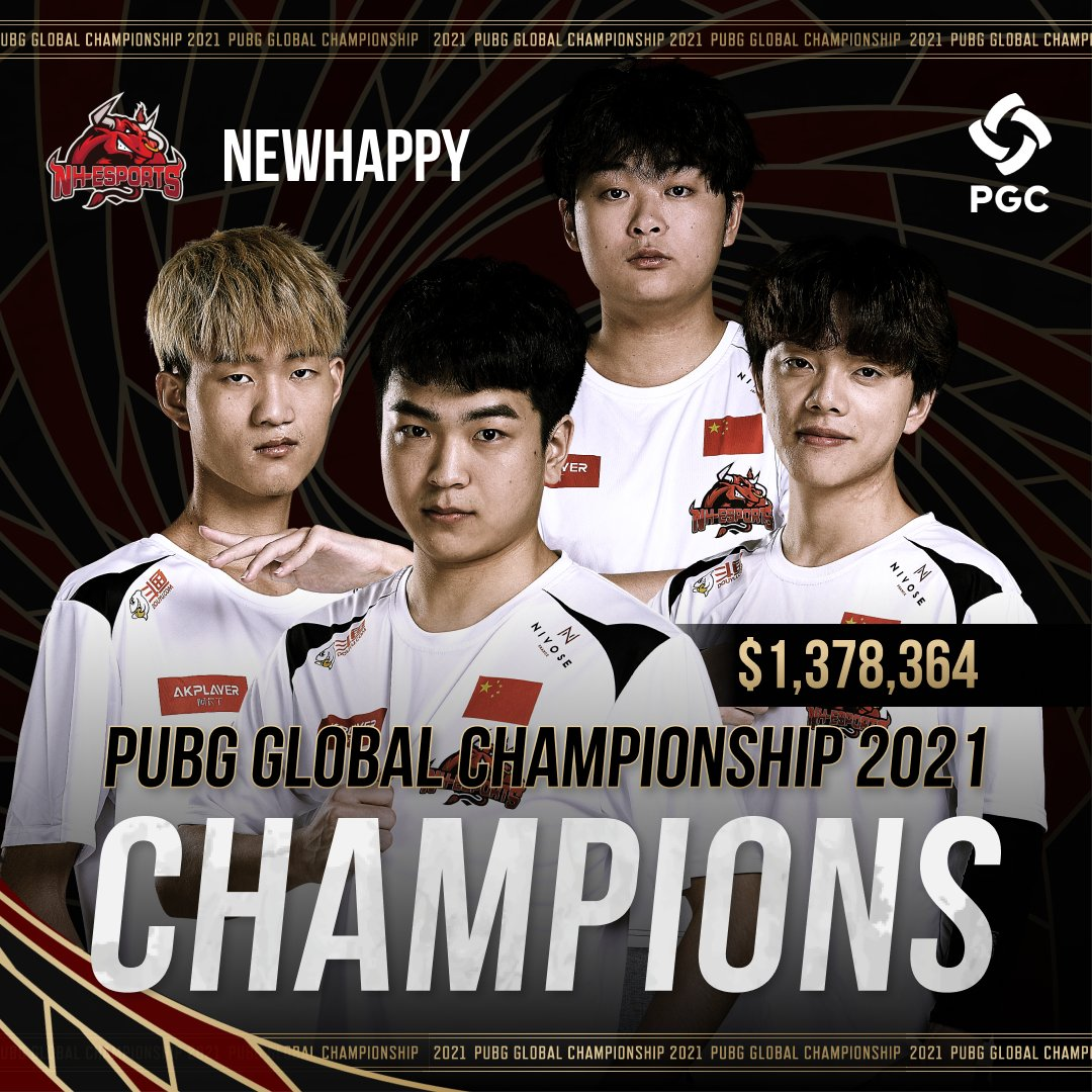 Newhappy Conquista El Pubg Global Championship 2021