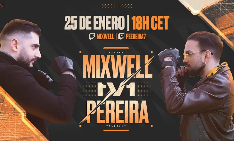 Mixwell y Pereira disputarán un showmatch para cerrar una gran rivalidad