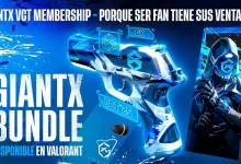 Paquete de skins de Valorant para el equipo de GIANTX